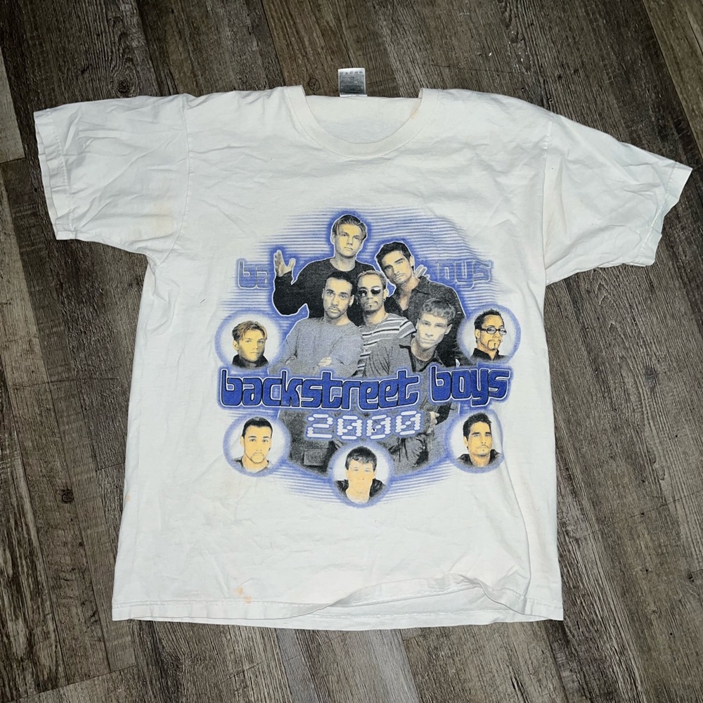2000 backstreet boys tour band tee
